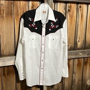 Ely Cattleman Pearl Snap Western Shirt